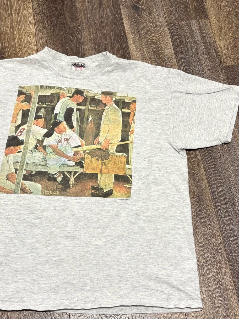 Oneita Short Sleeve Graphic Baseball Tee “The Rookie” - Picture 14 of 14